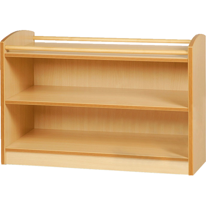 Kast Pamini met spiegel achterwand, ahorn, 100 × 40 × 64 cm.