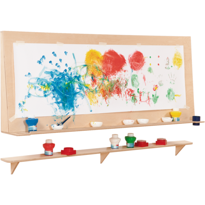 Schilderswandbord berken 200 cm