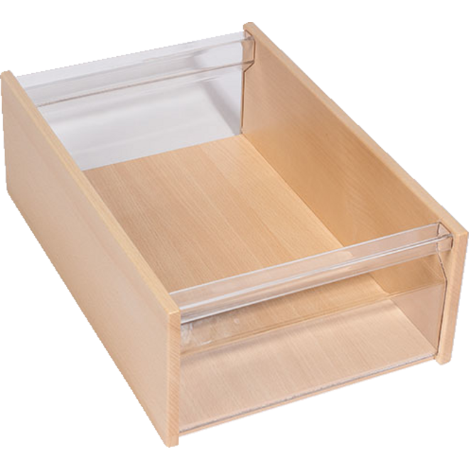 RoomCube materiaalkist met Acrylglasraampjes