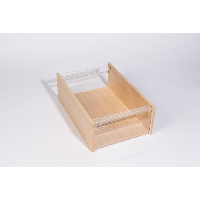 RoomCube materiaalkist met Acrylglasraampjes