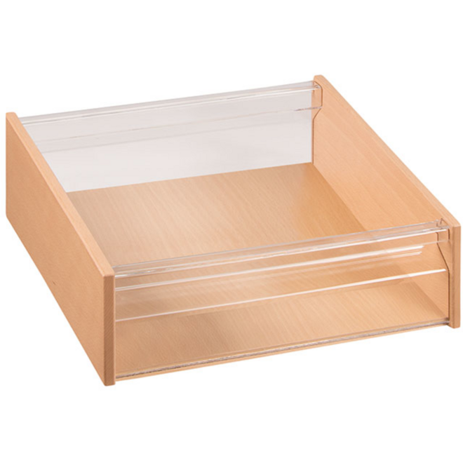 RoomCube materiaalkist met Acrylglasraampjes, breed, 10,3 cm hoog