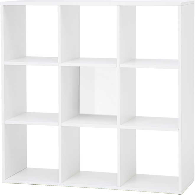 Vakkenkast met 9 vakken, 120 x 40 x 120 cm