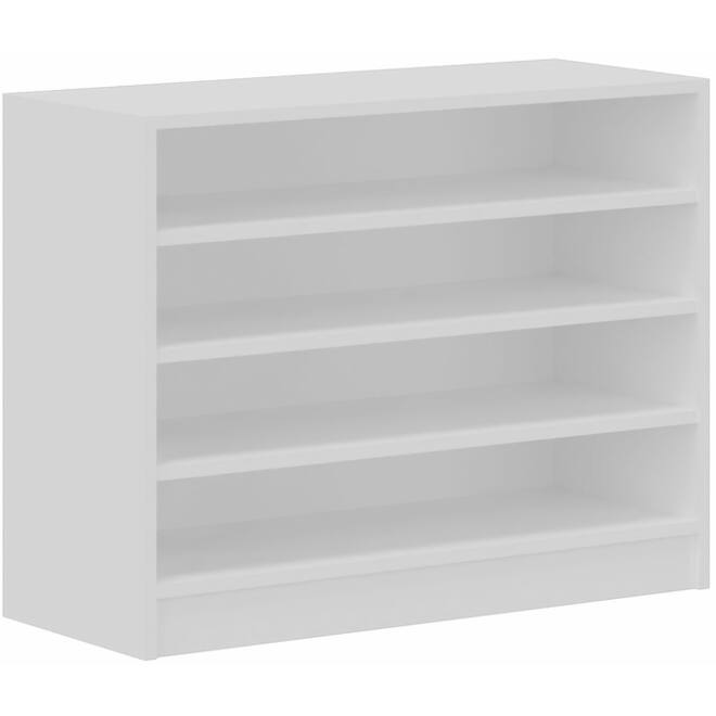 Kast met 3 legplanken, Ahorn, 100 cm breed, 77 cm hoog