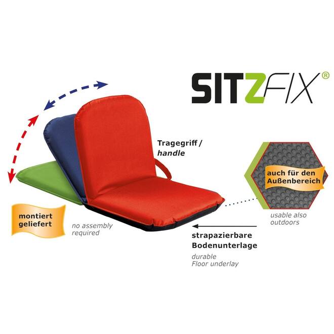 Sitzfix® vloerstoel groen