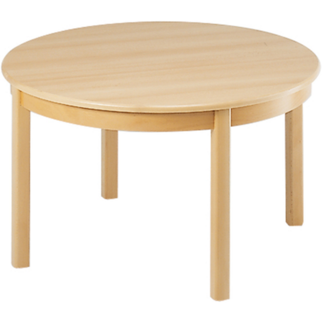 Tafel rond 80 cm Ahorn, hoogte B2=53cm