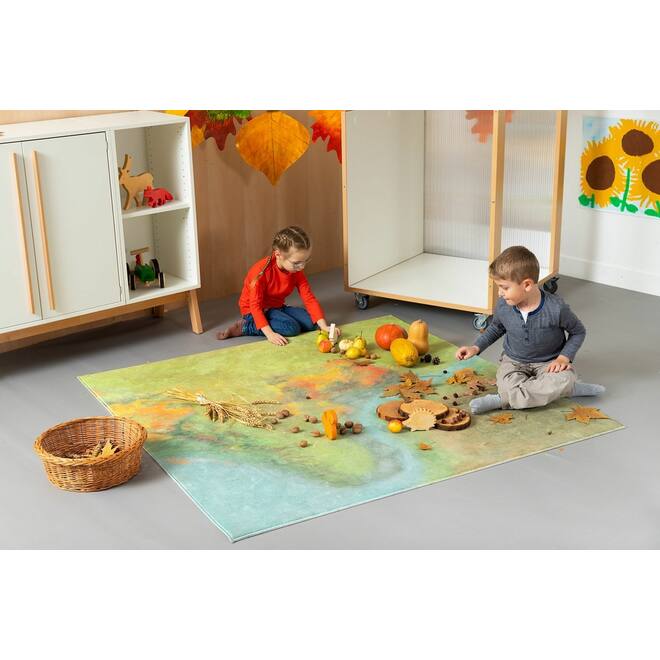 Tapijt seizoenen, set van 4 stuks