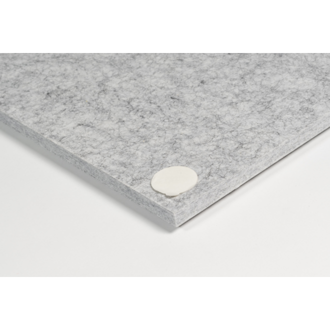 Akoestische PET-vilt wandtegels, set12, combi set geel, 30x30 cm