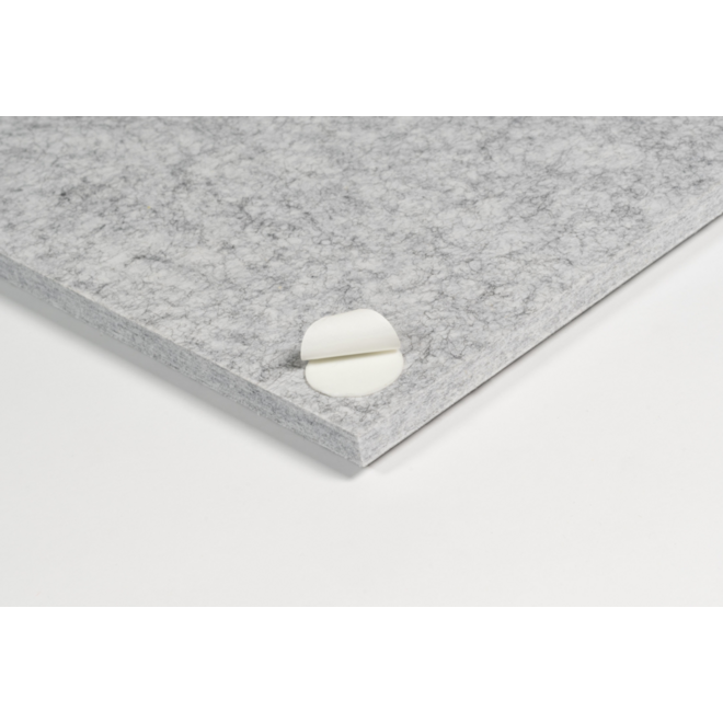 Akoestische PET-vilt wandtegels, set24, combi set geel,30x30 cm