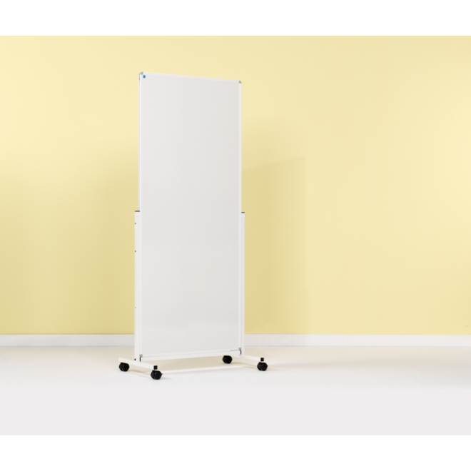 Smit Visual mobiel whiteboard, emailstaal wit