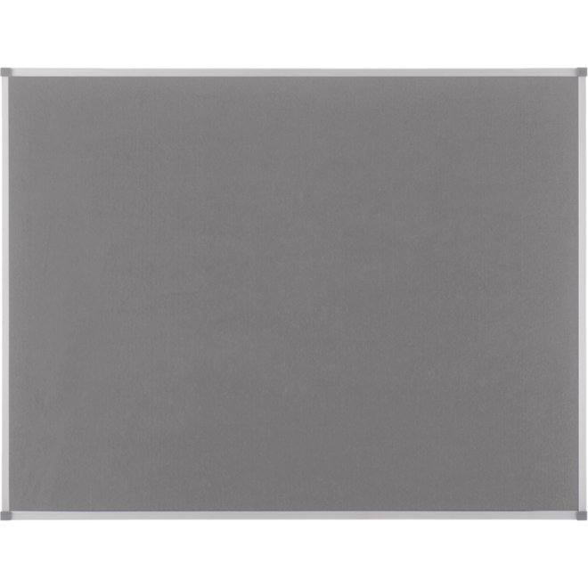 Viltbord 60 x 90 cm, grijs, classic ongemonteerd