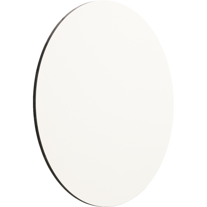 Whiteboard Chameleon emaille rond met zwarte rand Ø 118 cm