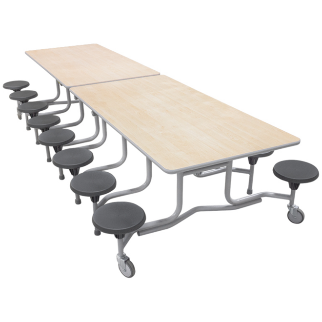 Rechthoekige tafel, 16-zitter 305 x 61 x 150 cm(LxBxH)