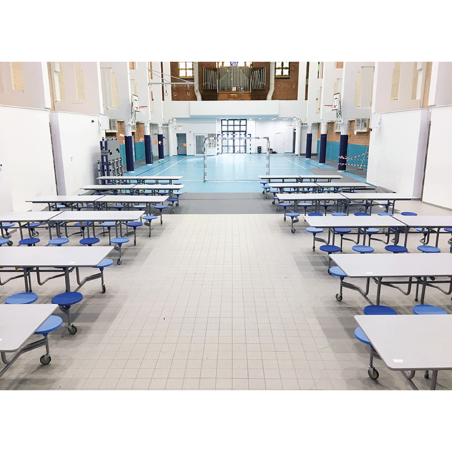 Rechthoekige tafel, 12-zitter 305 x 68 x 150 cm(LxBxH)