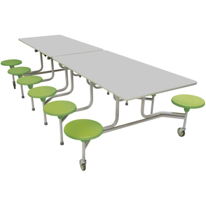 Rechthoekige tafel, 12-zitter 305 x 68 x 150 cm(LxBxH)