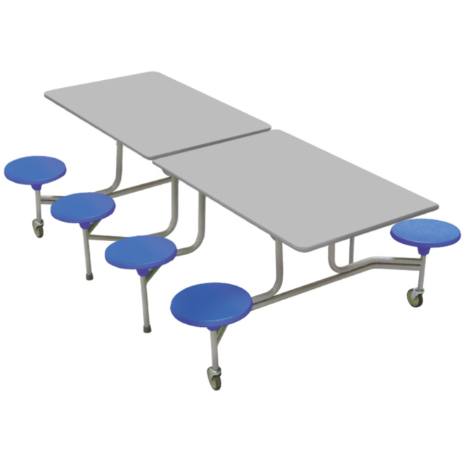 Rechthoekige tafel, 8-zitter 243 x 74 x 150 cm (LxBxH)