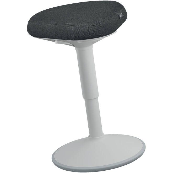 Leitz Ergo Wiebel Zitkruk met Gasveer (47 - 64 cm) lichtgrijs