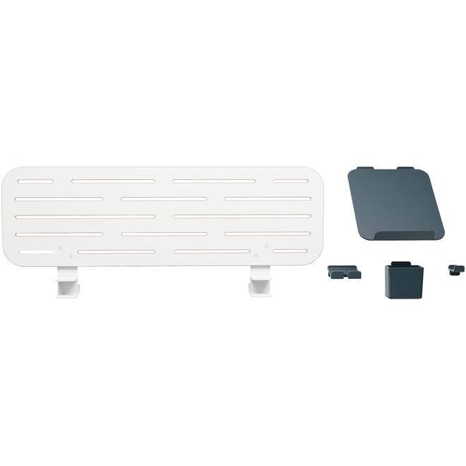 Leitz Ergo Bureau Ophangbord met laptophouder, 80x25 cm