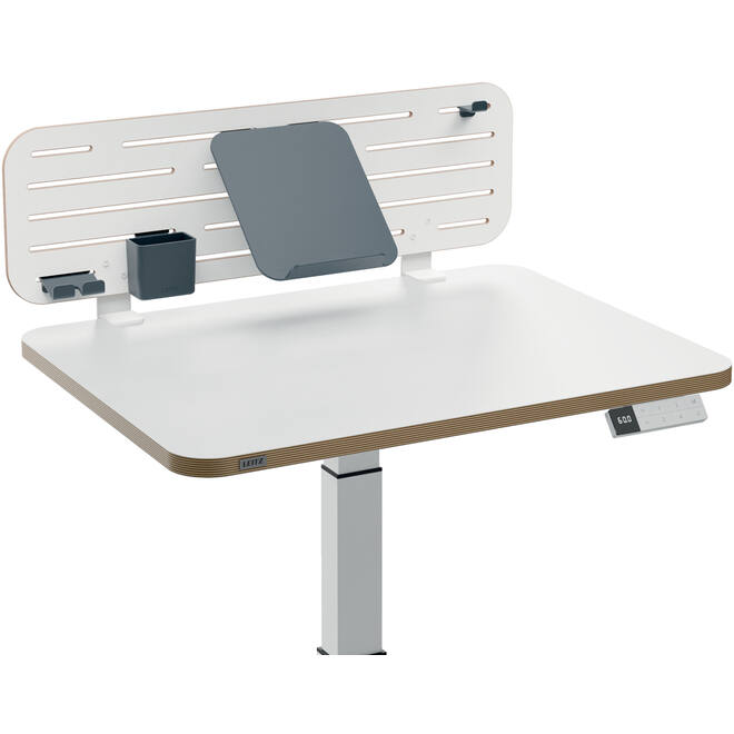Leitz Ergo Bureau Ophangbord met laptophouder, 80x25 cm