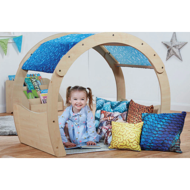 Kleine gezellige grot met onderzeese accessoire-set, PT1022