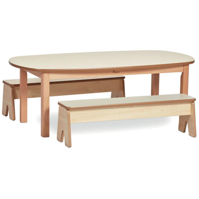 Rollenspel tafel & bankjes, PT1133