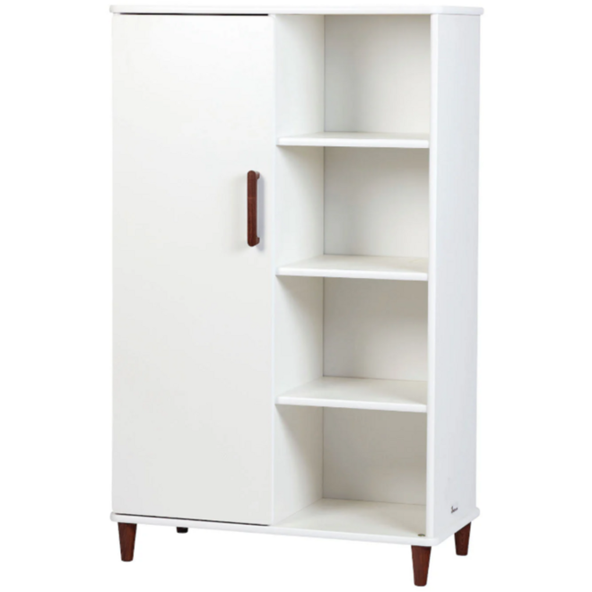 Kast met enkele deur, wit, PT936