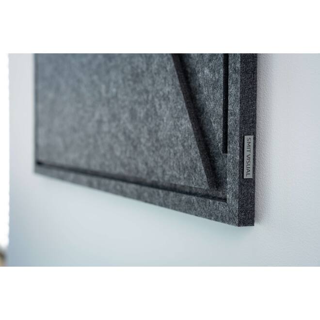 GEO Large - Acoustic Art - Antraciet, 1 stuk, 120x80 cm