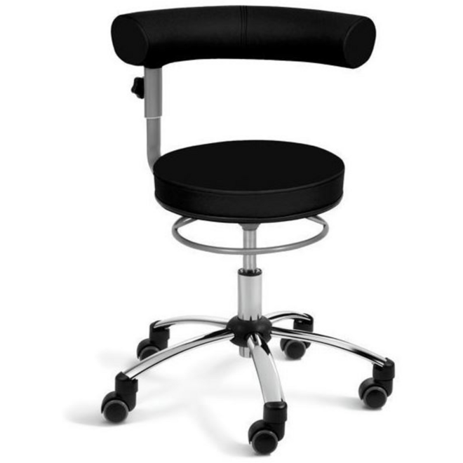 Sanus-gezondheidsstoel, 36-43 cm, zwart met beige accenten
