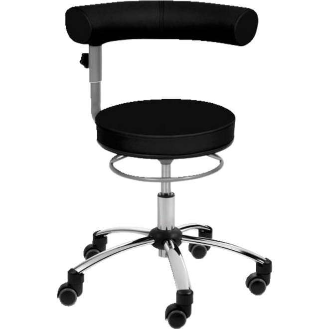Sanus-gezondheidsstoel, 36-43 cm, zwart met beige accenten