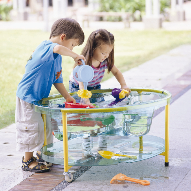 Zand-watertafel transparant