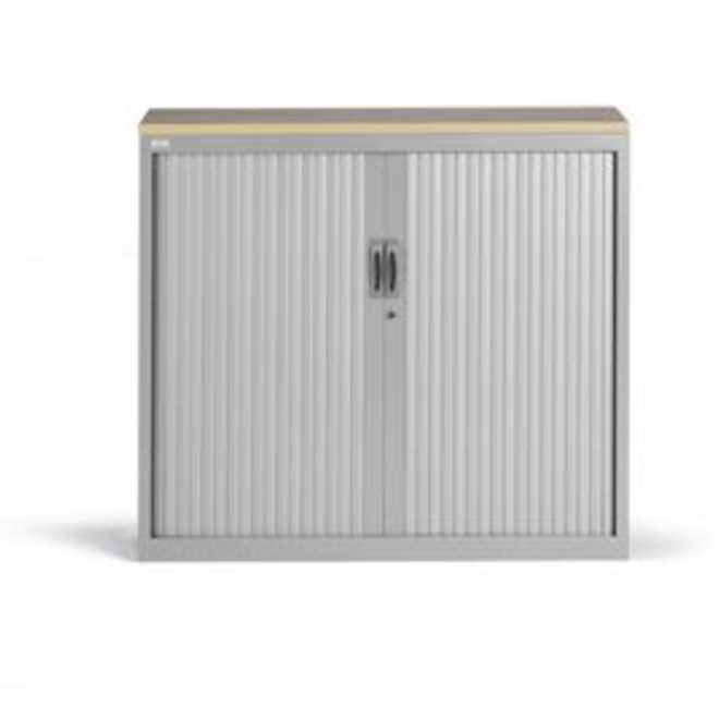 Roldeurkast NG 105 x 120 cm ombouw verticale kunststof deuren