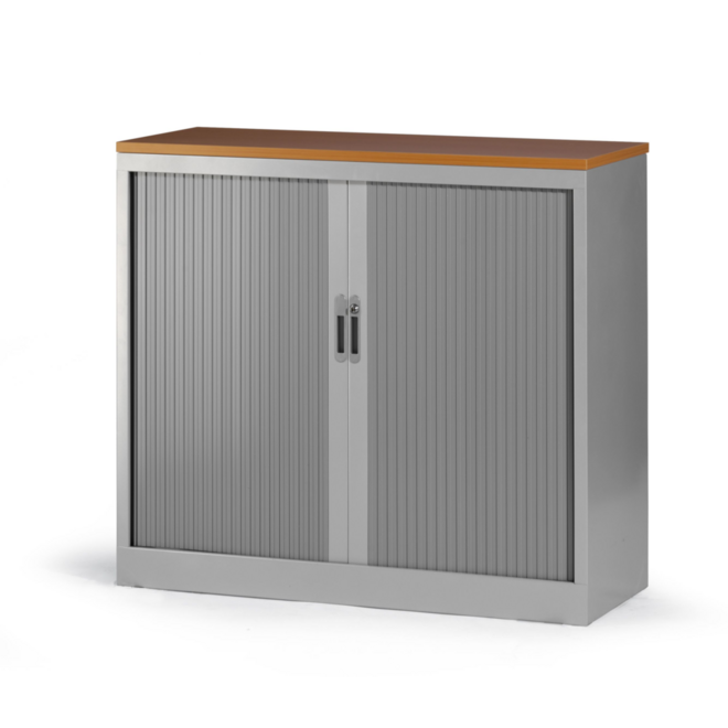 Roldeurkast EC 1050 incl. 1 leg- bord 105 x 120 x 45 cm