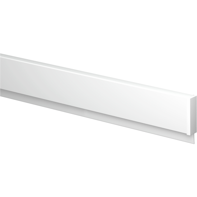 Info Rail wit 50 cm (inclusief bevestigingsmateriaal en eindkappen)