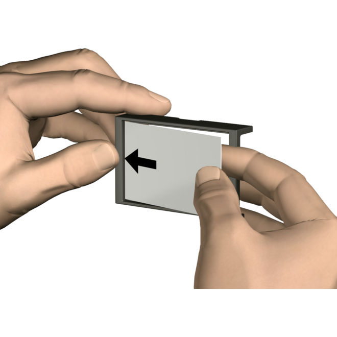 Info Rail me, me-clips, set van 10 stuks, zwart