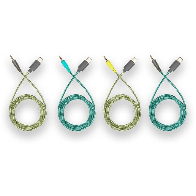 Safe 'n Sound losse USB-C kabel voor hoofdtelefoon (EduFlex Aqua)