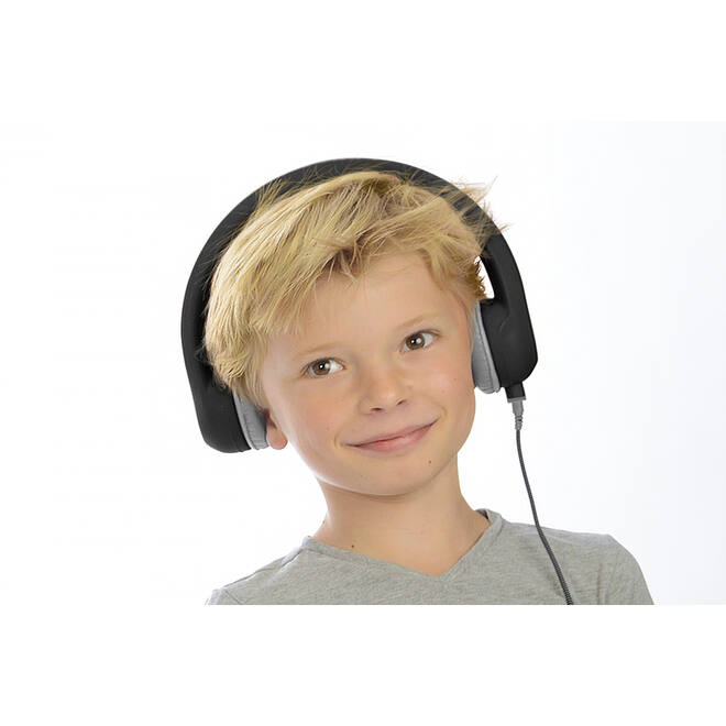 Safe 'n Sound Hoofdtelefoon set van 6 st. (Grijs) + 3 extra kabels
