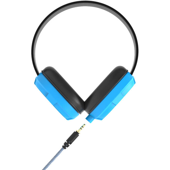 Lumaz Edu Hoofdtelefoon set van 6 st. (Blauw) + 2 kabels Mini-jack en USB-C