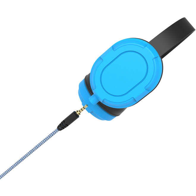 Lumaz Edu Hoofdtelefoon set van 6 st. (Blauw) + 2 kabels Mini-jack en USB-C