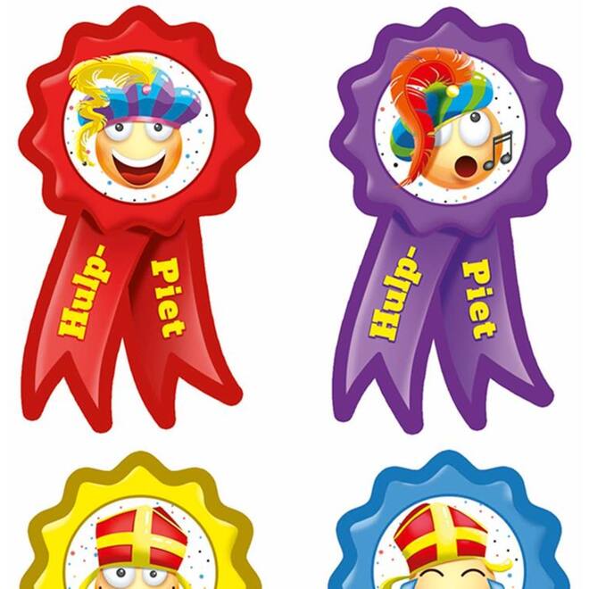 Hulpjesstickers Sint en Piet 131, 80 stuks