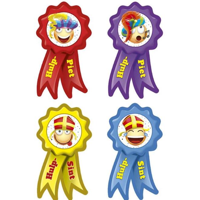Hulpjesstickers Sint en Piet 131, 80 stuks