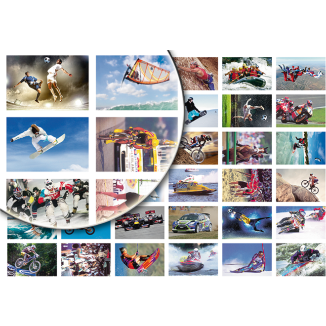 Beloningsstickers Sport in beeld 162, 36 motieven, 828 stuks
