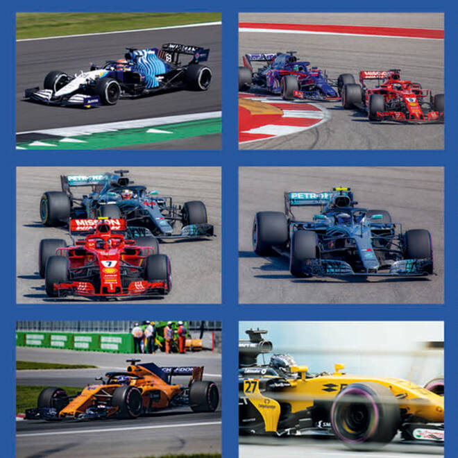 Beloningsstickers 113 Formule 1 36 motieven, 720 stickers