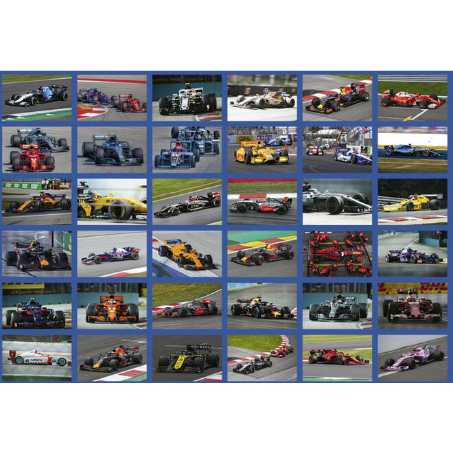 Beloningsstickers 113 Formule 1 36 motieven, 720 stickers