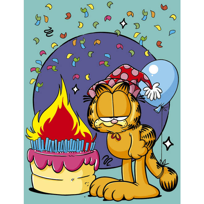 Miniposters Garfield 1097 4 motieven, 20 stuks