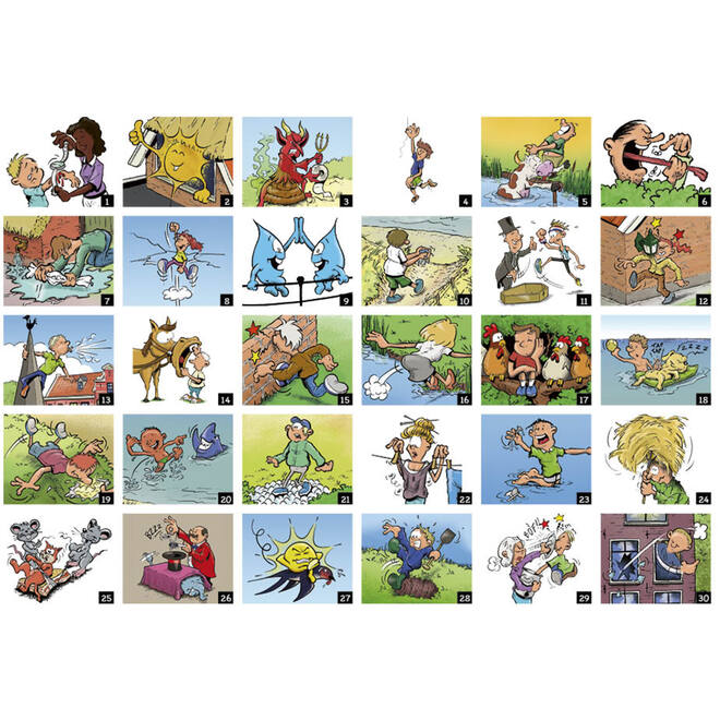 Beloningsstickers Spreekwoorden en gezegden 141 30 motieven, 600 stickers