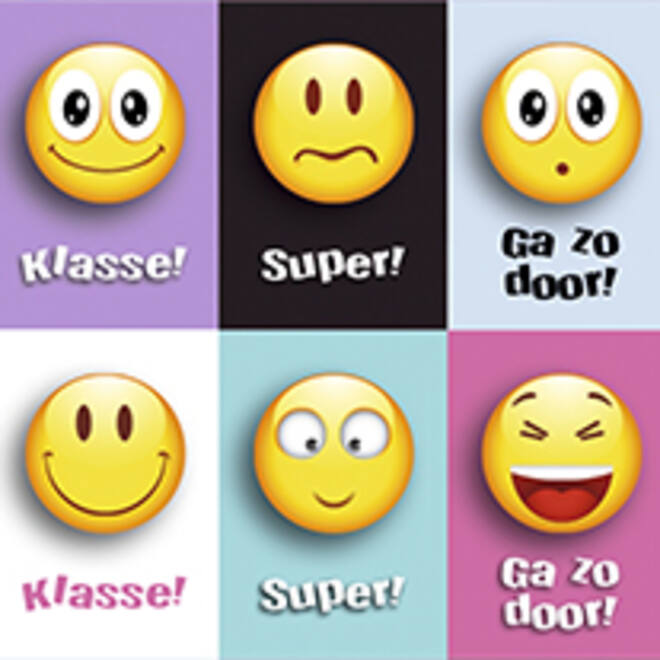 Beloningsstickers Smileys 034 36 motieven, 720 stickers