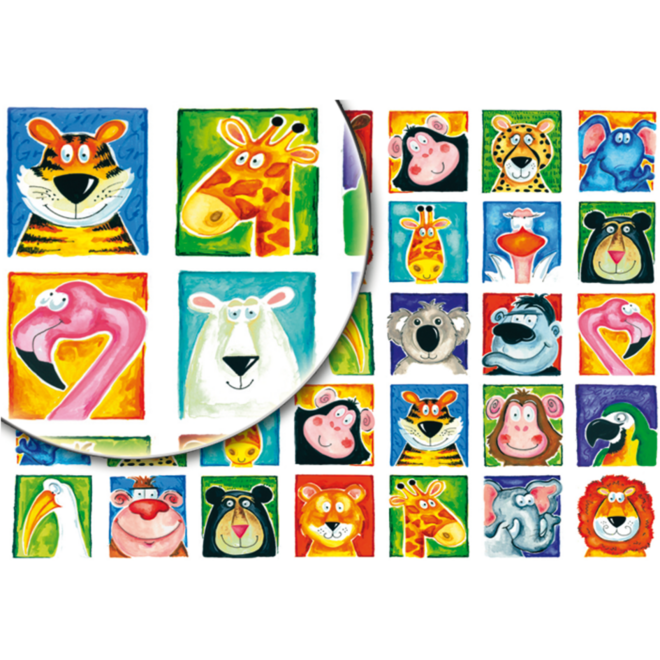 Beloningsstickers Wilde Dieren 036 35 motieven, 700 stickers