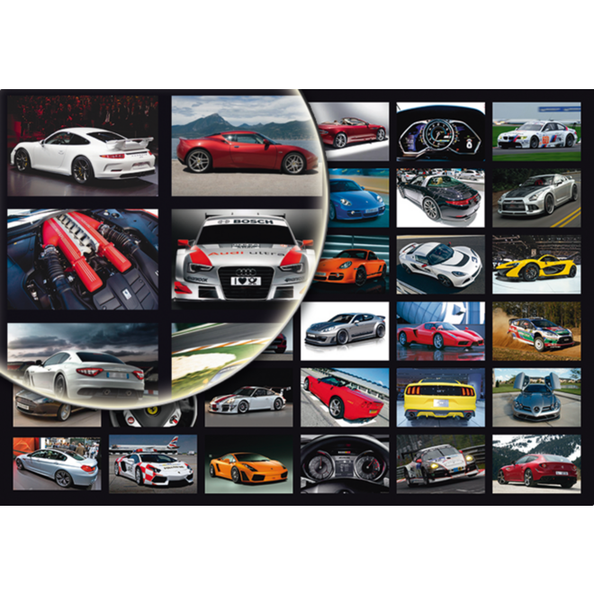 Beloningsstickers Sportwagens 187 36 motieven, 828 stickers