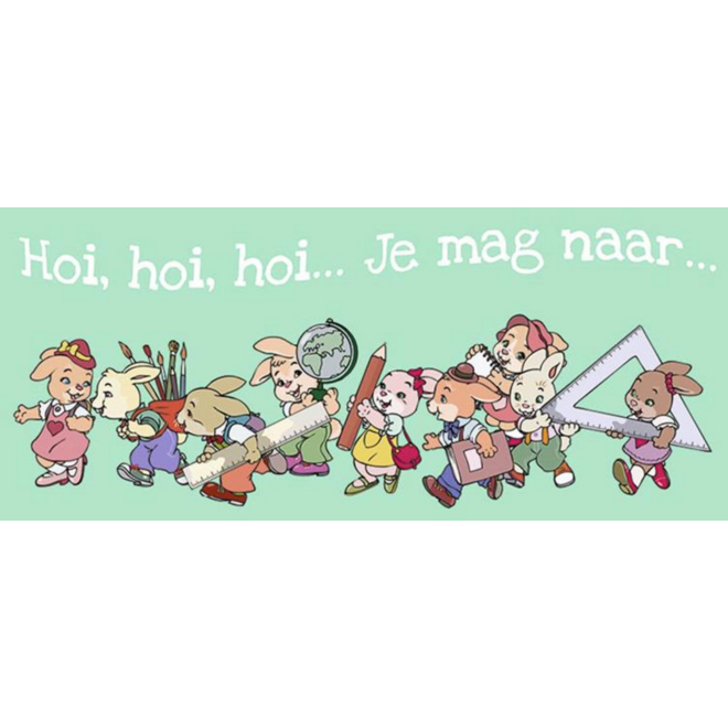 Oproepkaarten 5287 Konijntjes, 25 stuks