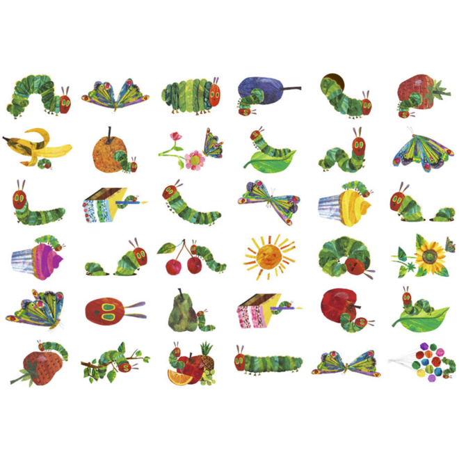 Beloningsstickers 471 Rupsje Nooitgenoeg, 36 motieven, 720 stuks