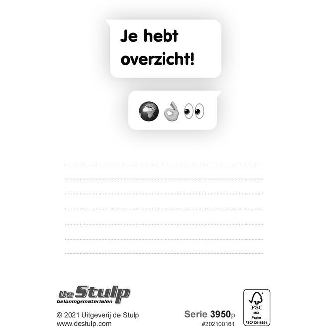 Complimentenkaarten 3950, 18 motieven, 72 kaarten in box
